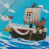 Boat From One Piece Diamond Painting