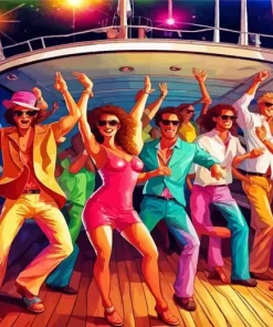 Boat Party Diamond Painting