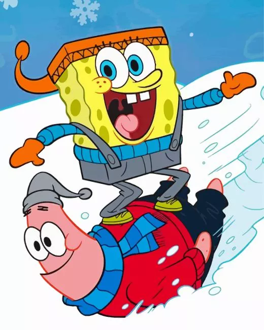 bob and patrick Diamond Dotz Bob And Patrick Diamond Painting