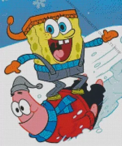 Bob And Patrick Diamond Painting