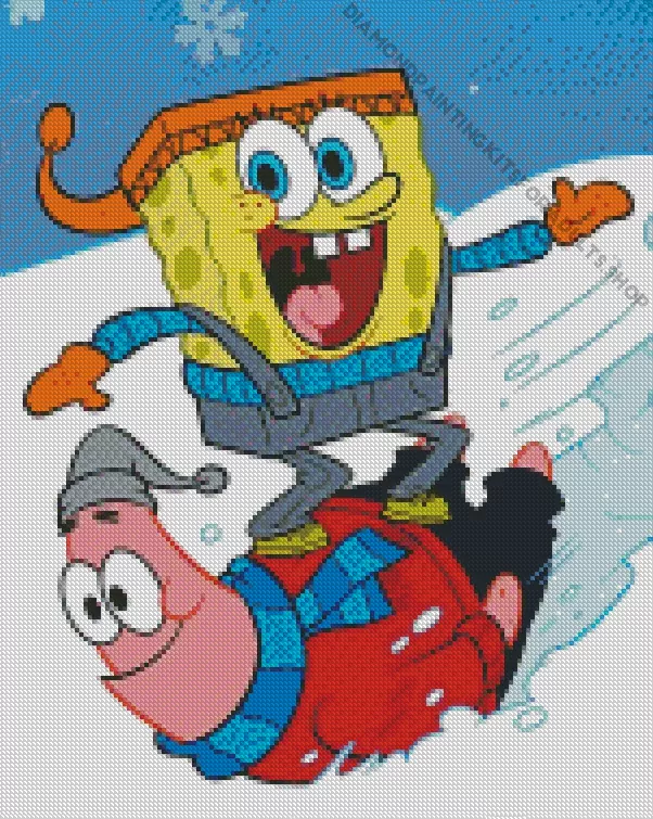 bob and patrick Diamond Paints Bob And Patrick Diamond Painting