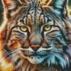 Bobcat Face Diamond Painting