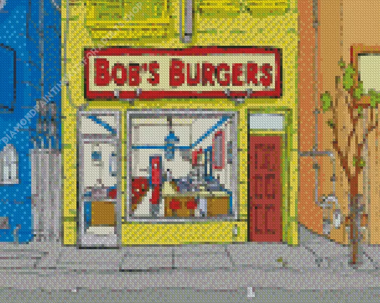 bobs burgers store front Diamond Paints PB309310 2 27.5 Normal Normal - S:60X75CM - F:No Frame Patrick Tittle 29 Peninsula CT Napa 94559 CA US 2095496332