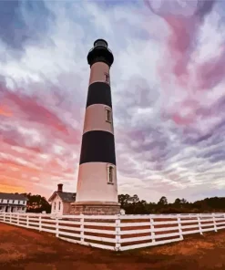 Bodie Island Lighthouse Diamond Painting