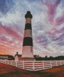 Bodie Island Lighthouse Diamond Painting