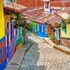 Bogota Colorful Houses Diamond Painting
