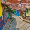 Bogota Colorful Houses Diamond Painting