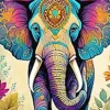 Bohemian Elephant Diamond Painting