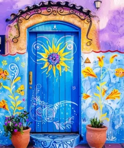 Bohemian Front Door Diamond Painting