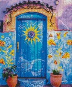 Bohemian Front Door Diamond Painting
