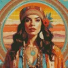 Bohemian Girl Diamond Painting