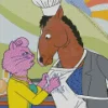 Bojack And Princess Carolyn Diamond Painting