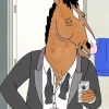 Bojack Horseman In Suit Diamond Painting