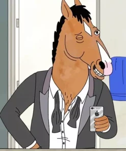 Bojack Horseman In Suit Diamond Painting