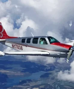 Bonanza Flying Diamond Painting