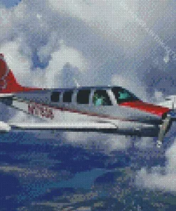 Bonanza Flying Diamond Painting