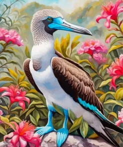 Booby Bird Diamond Painting