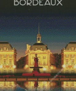Bordeaux Place De La Bourse Diamond Painting