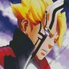 Boruto Chakra Nature Diamond Painting