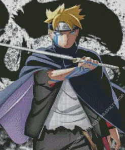 Boruto Uzumaki Diamond Painting