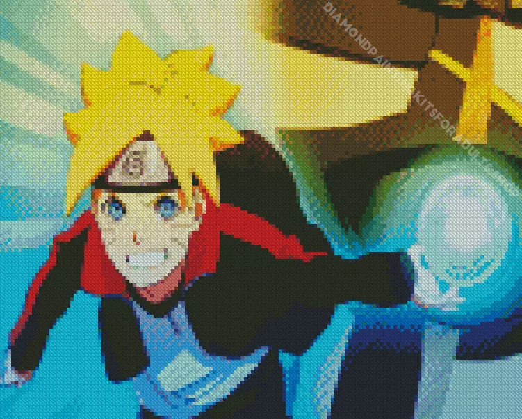 boruto uzumaki8 Diamond Paints Boruto Uzumaki Diamond Painting