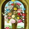 Bosschaert Vase With Flowers In A Window Diamond Painting