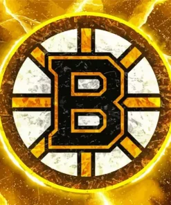 Boston Bruins Logo Diamond Painting
