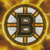 Boston Bruins Logo Diamond Painting