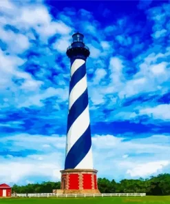 Cape Hatteras Lighthouse Diamond Painting