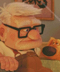 Carl Fredricksen Diamond Painting