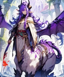 Centaur Girl Diamond Painting