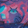 Cheshire Cat Diamond Painting