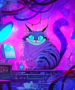 Cheshire Cat Diamond Painting