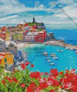 Cinque Terre Italy Diamond Painting