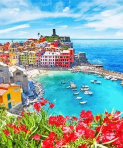 Cinque Terre Italy Diamond Painting
