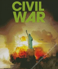 Civil War Movie Diamond Painting