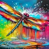 Colorful Dragonfly Diamond Painting