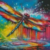 Colorful Dragonfly Diamond Painting