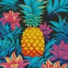 Colorful Pineapples Diamond Painting