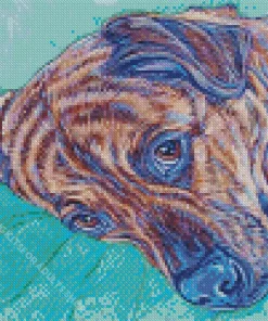 Cool Brindle Art Diamond Painting