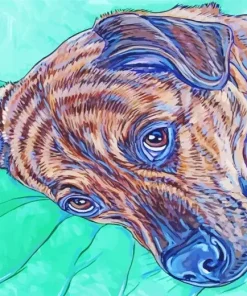 Cool Brindle Art Diamond Painting
