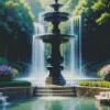Cool Fountain Diamond Painting