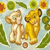 Cool Simba And Nala Art Diamond Painting