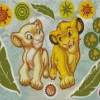 Cool Simba And Nala Art Diamond Painting