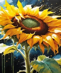 Cool Sunflower Diamond Painting