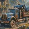Cool Truck Art Diamond Painting