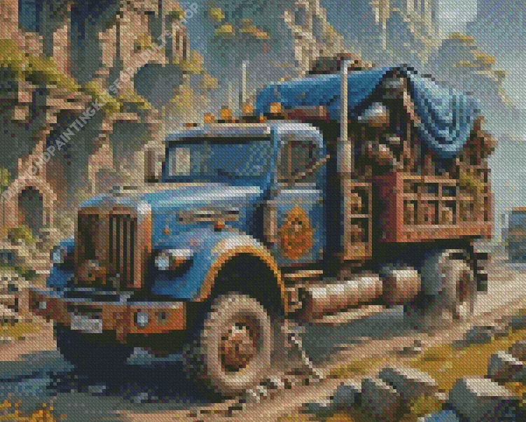 cool truck art Diamond Paints Cool Truck Art Diamond Painting