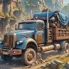 Cool Truck Art Diamond Painting