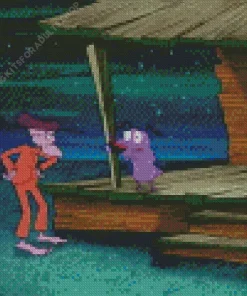 Courage And Eustace Diamond Painting