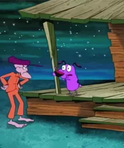 Courage And Eustace Diamond Painting